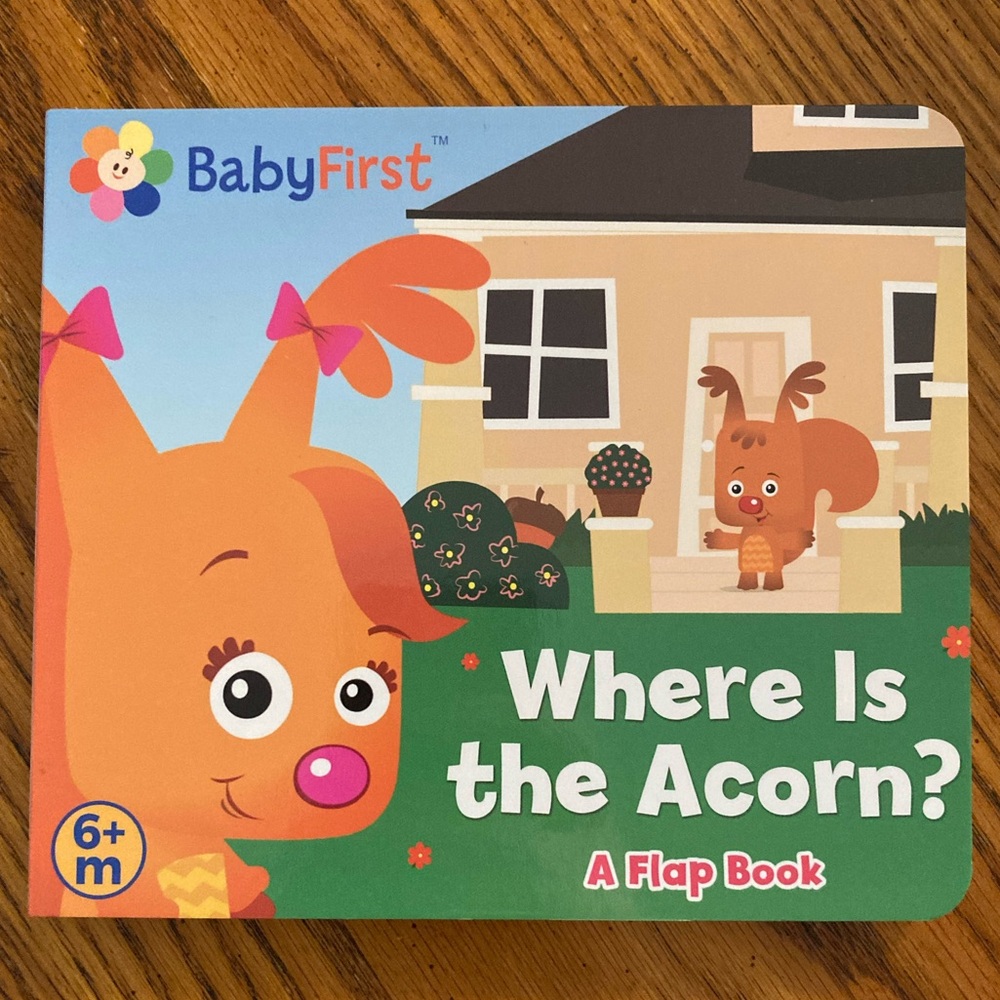 BabyFirst Where is the Acorn? Flap Book